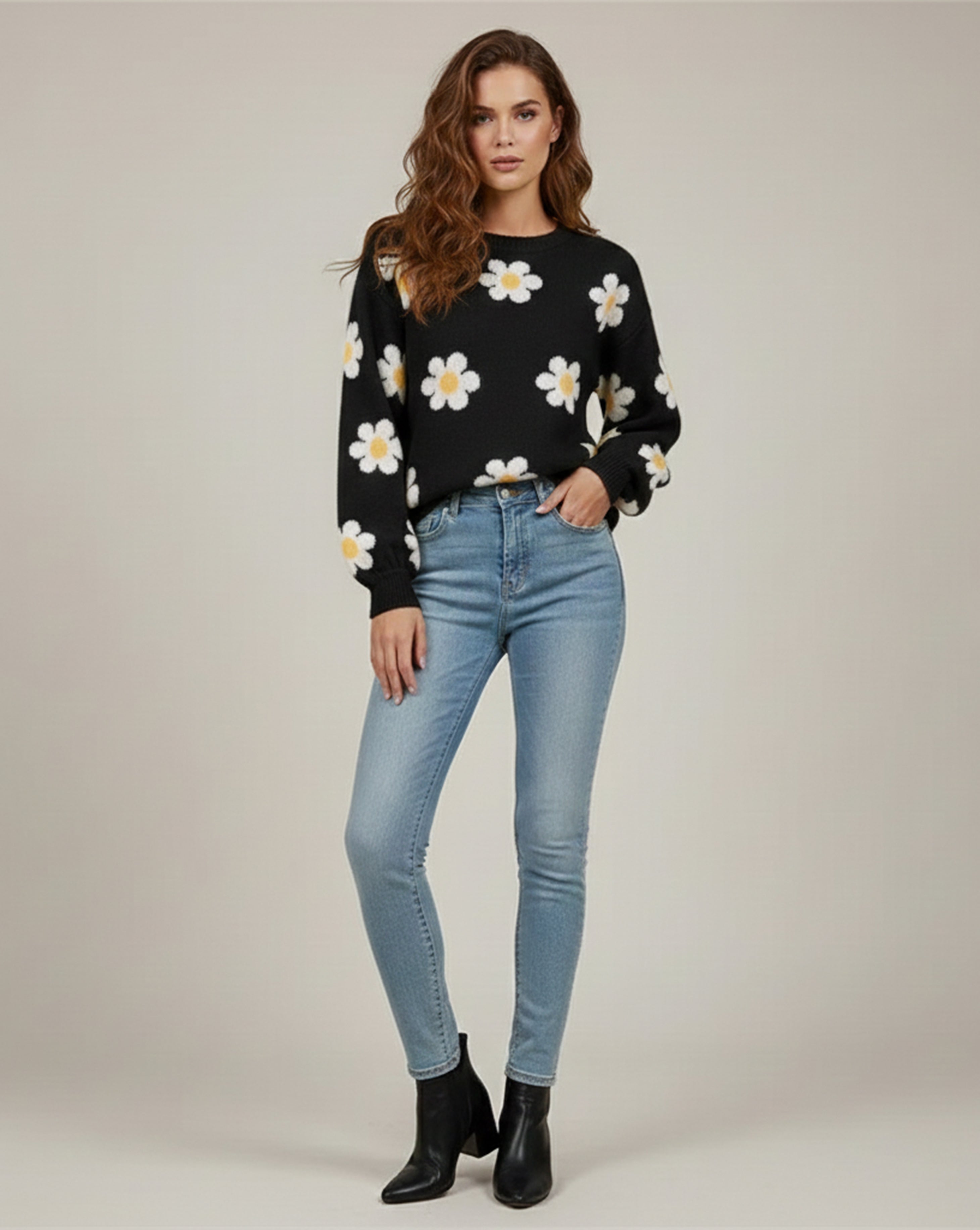 Lindsey Floral Sweater
