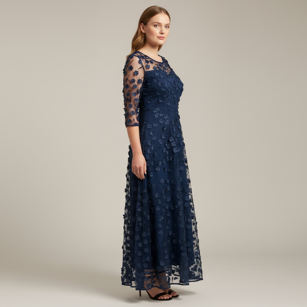 Shiela Elegant Plus Size Dress