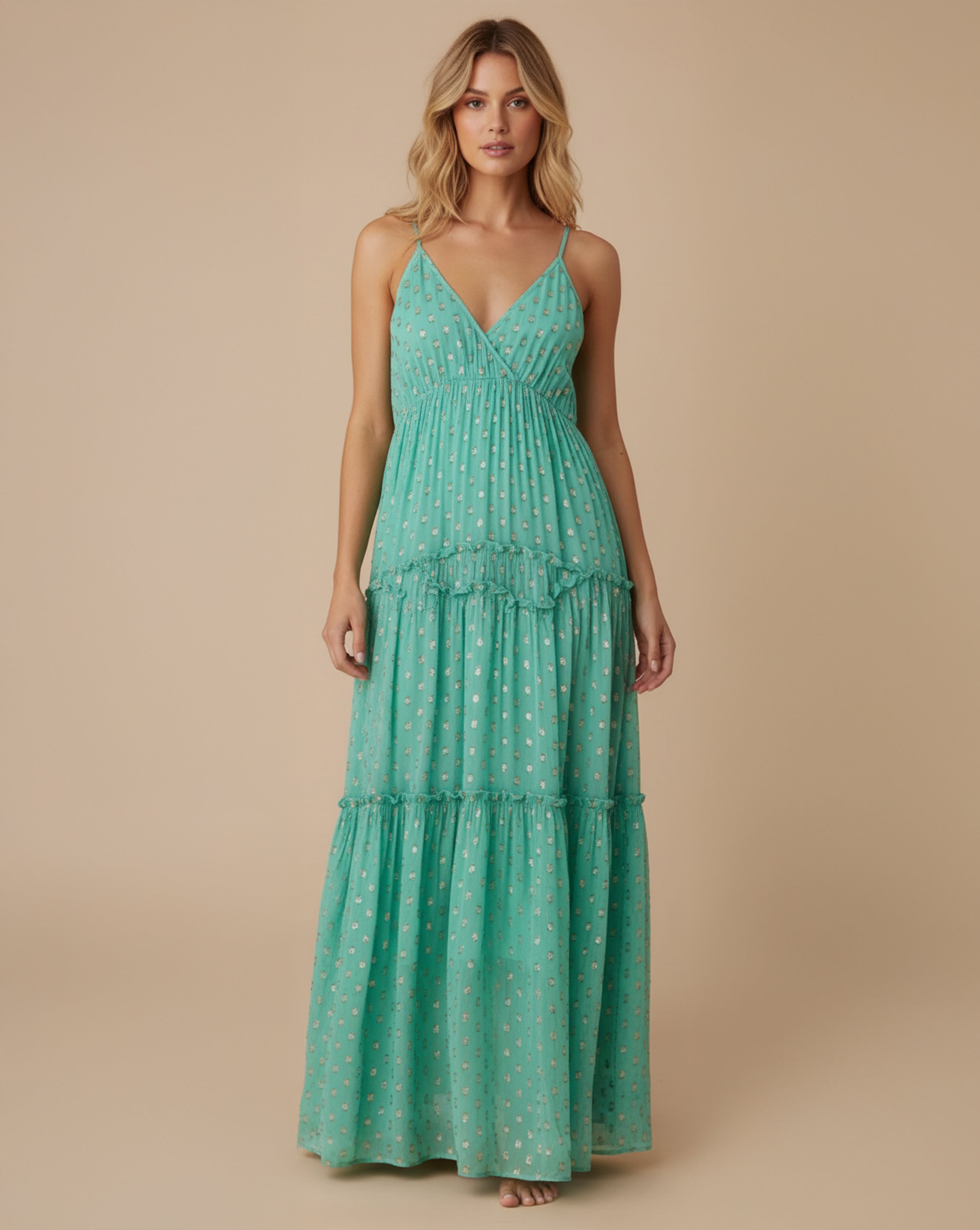 Leona Floral Maxi Dress
