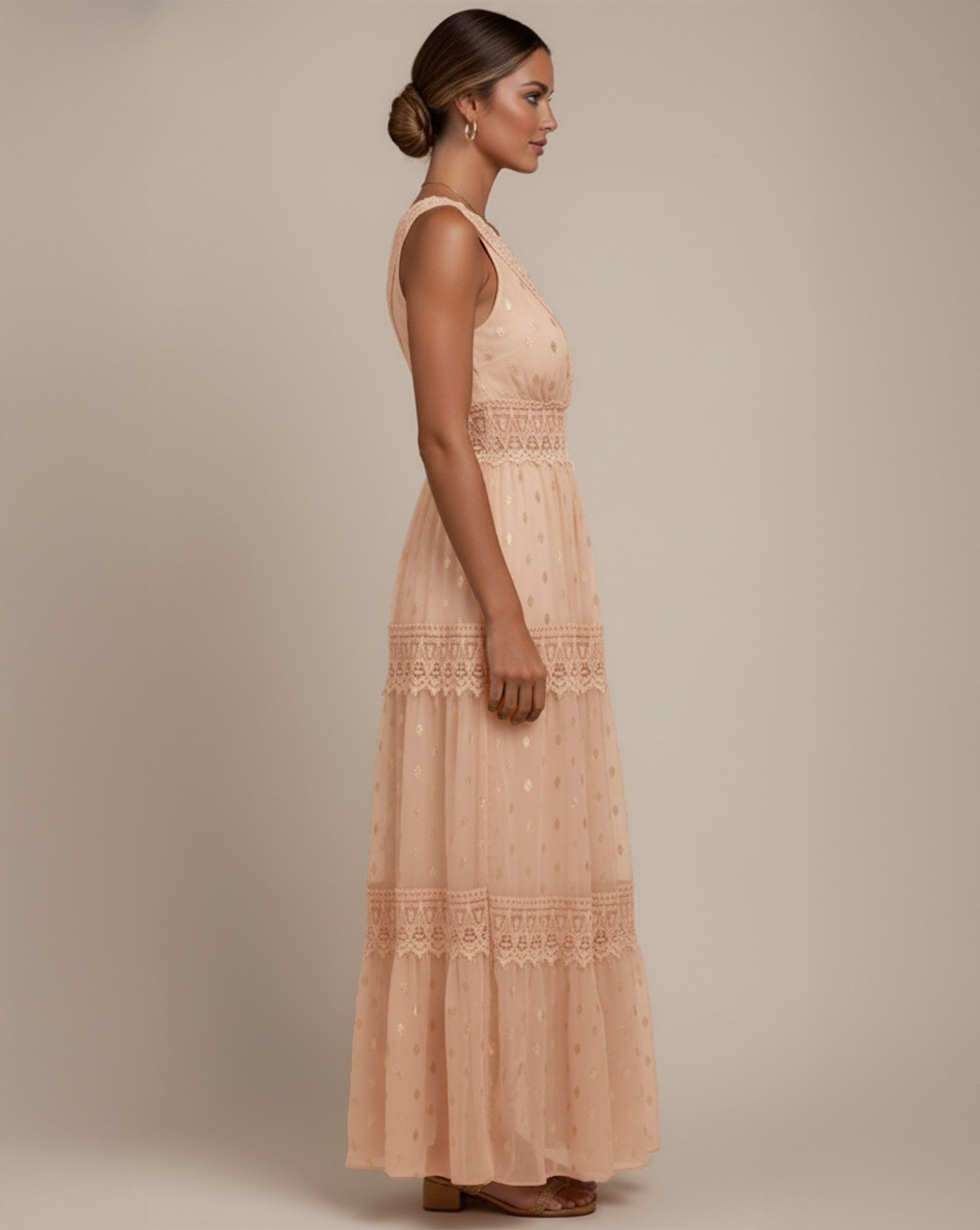 Solana Boho Lace Dress