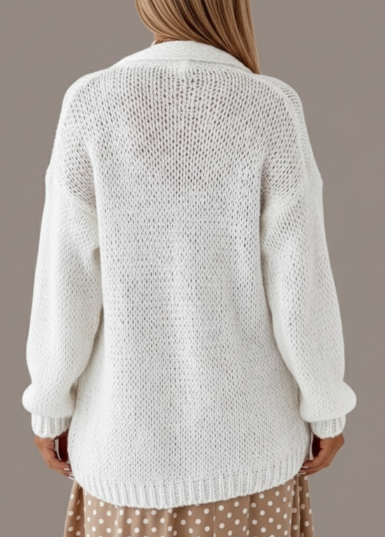 Lany Knitted Long Cardigan