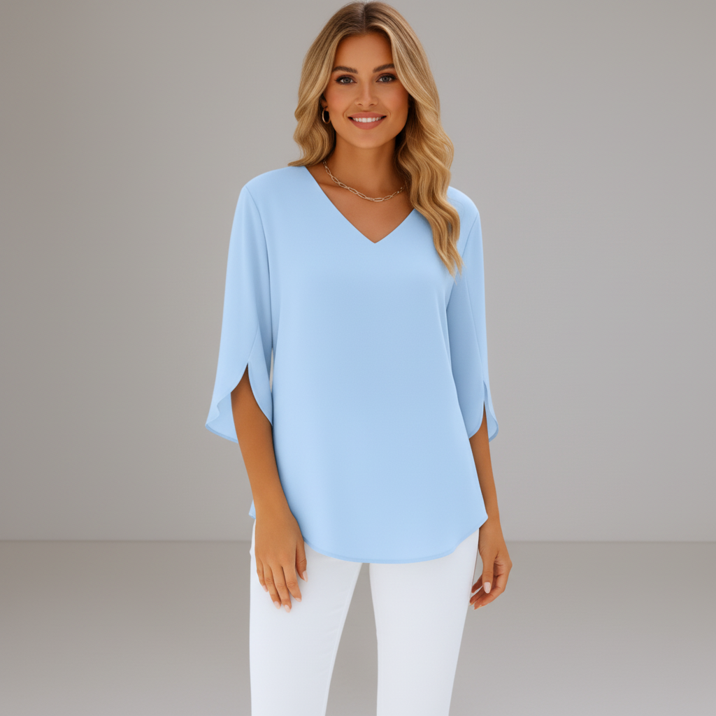Everyday V-Neck Blouse