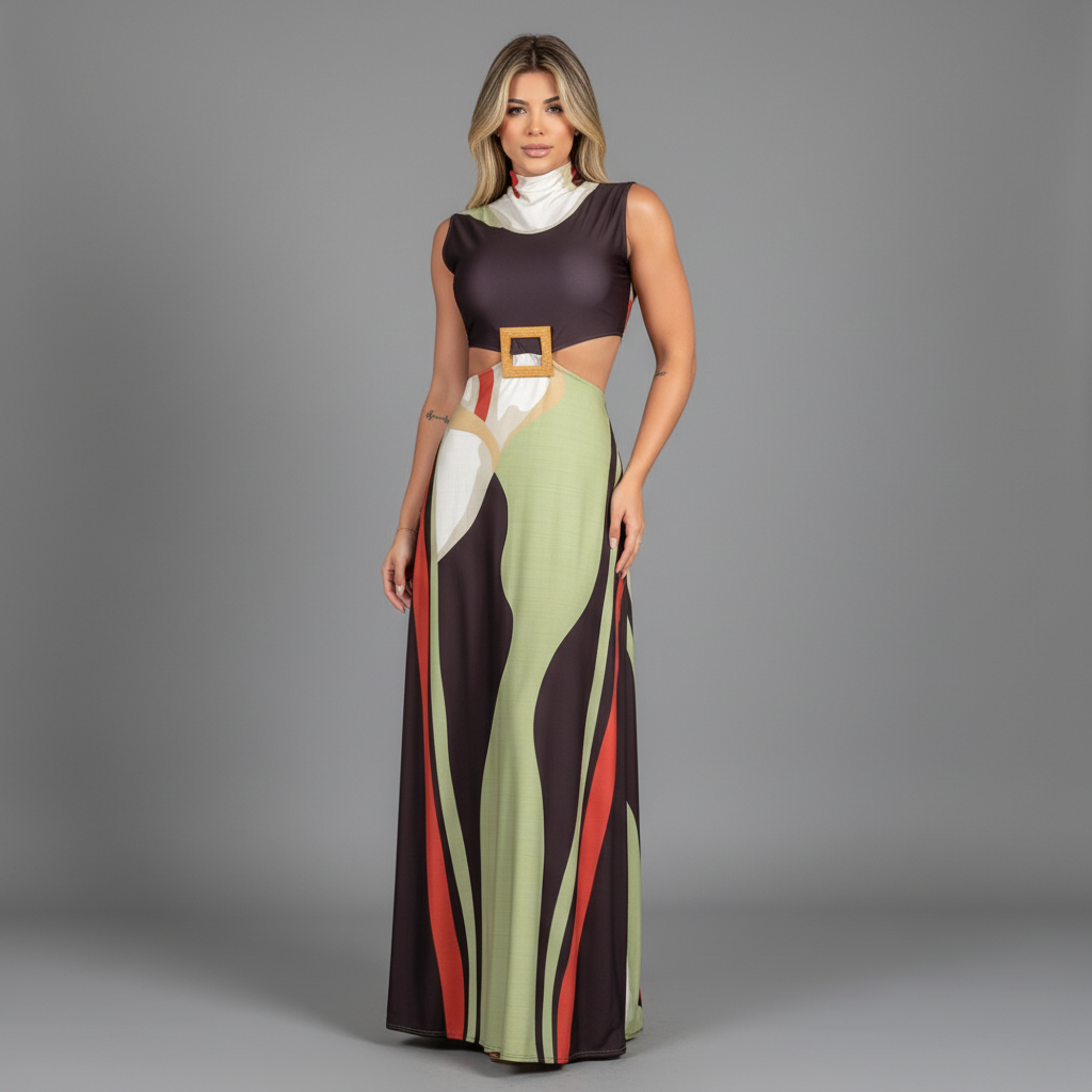 Gorgeous Halter Maxi Dress