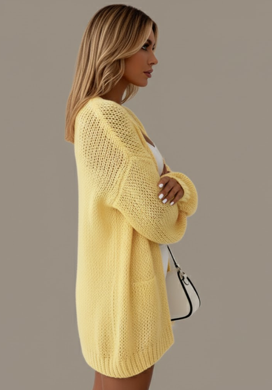 Lany Knitted Long Cardigan