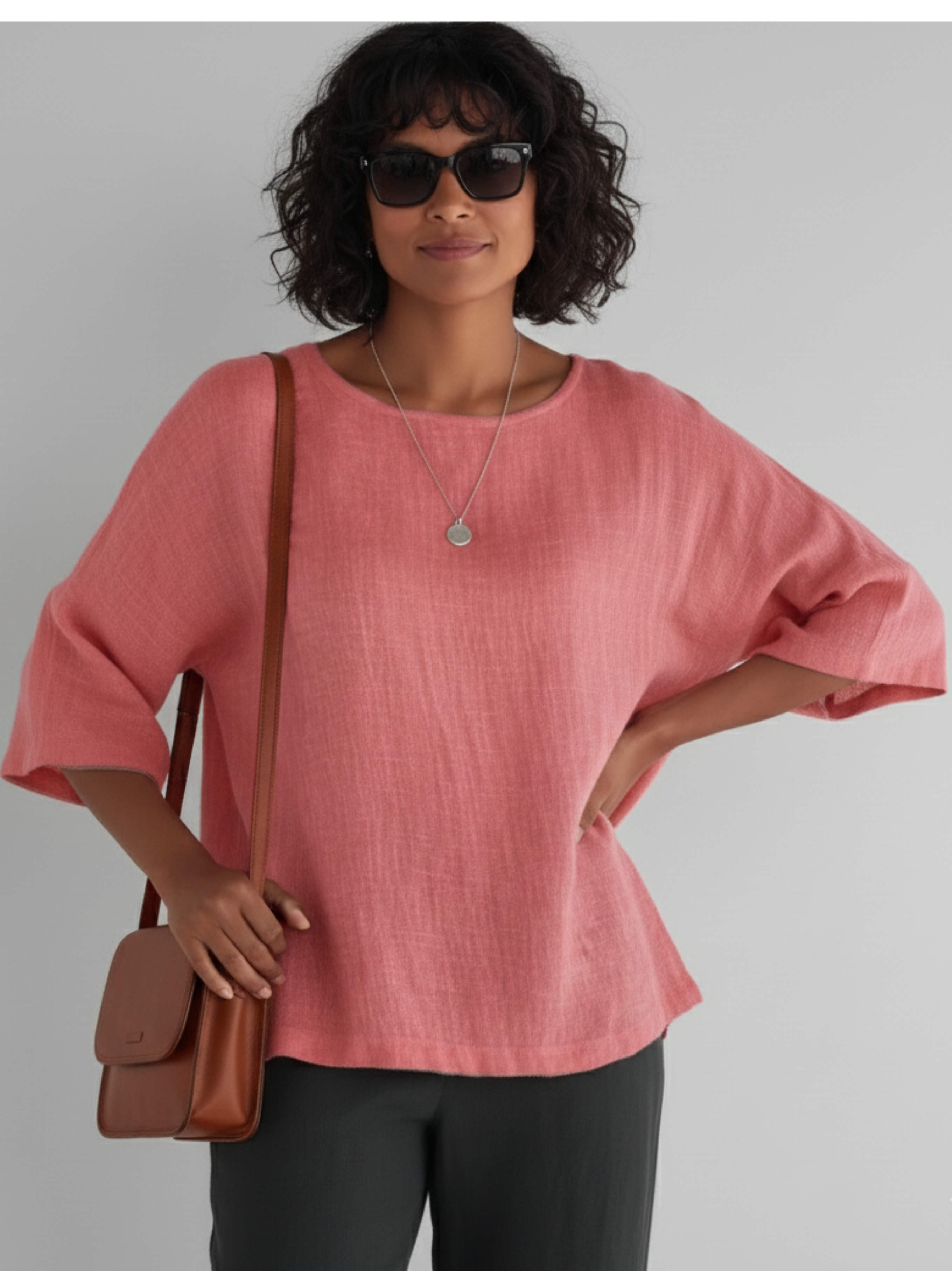 Kelsey Mid Sleeve Blouse