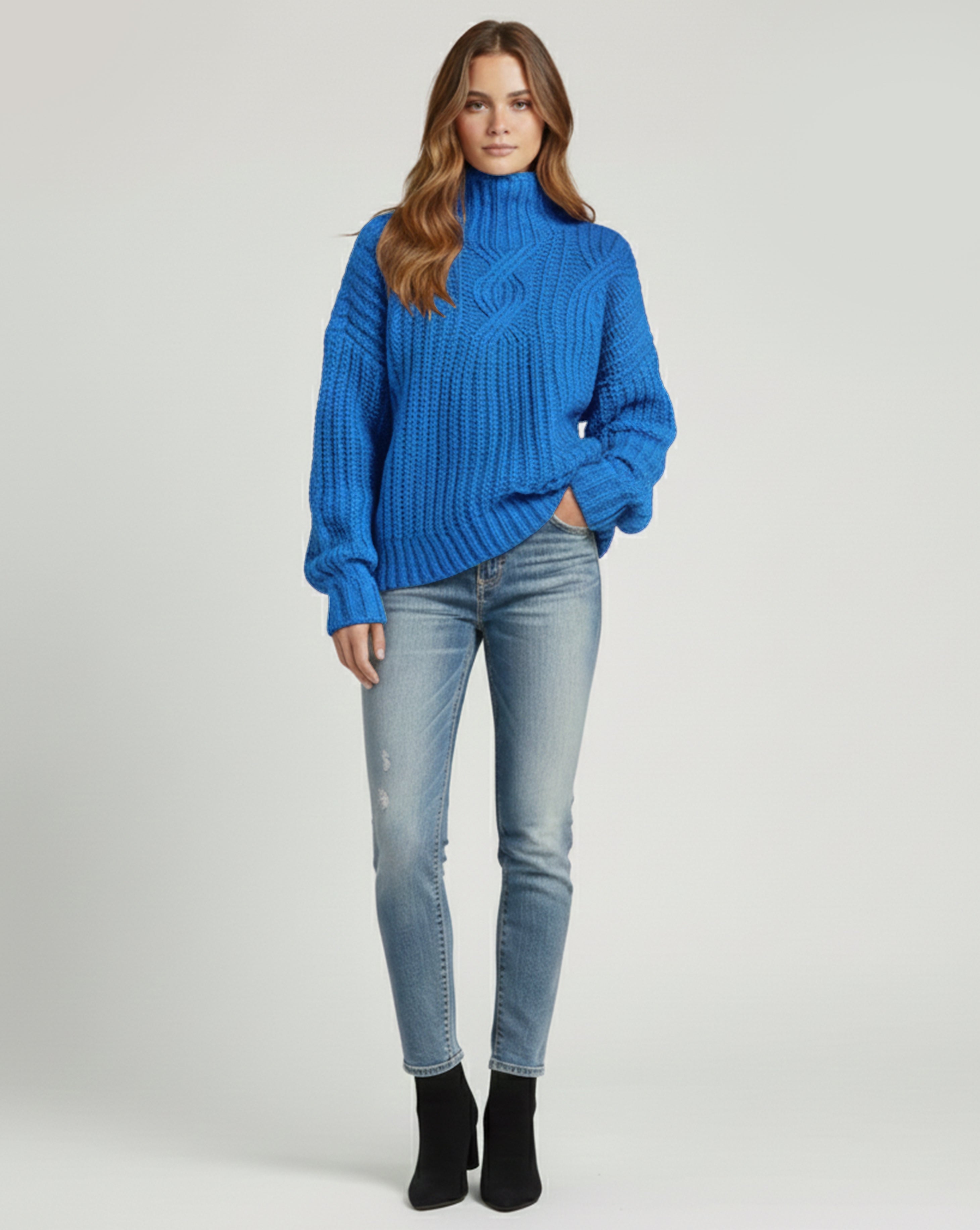 Lillian Cozy Knitted Pullover
