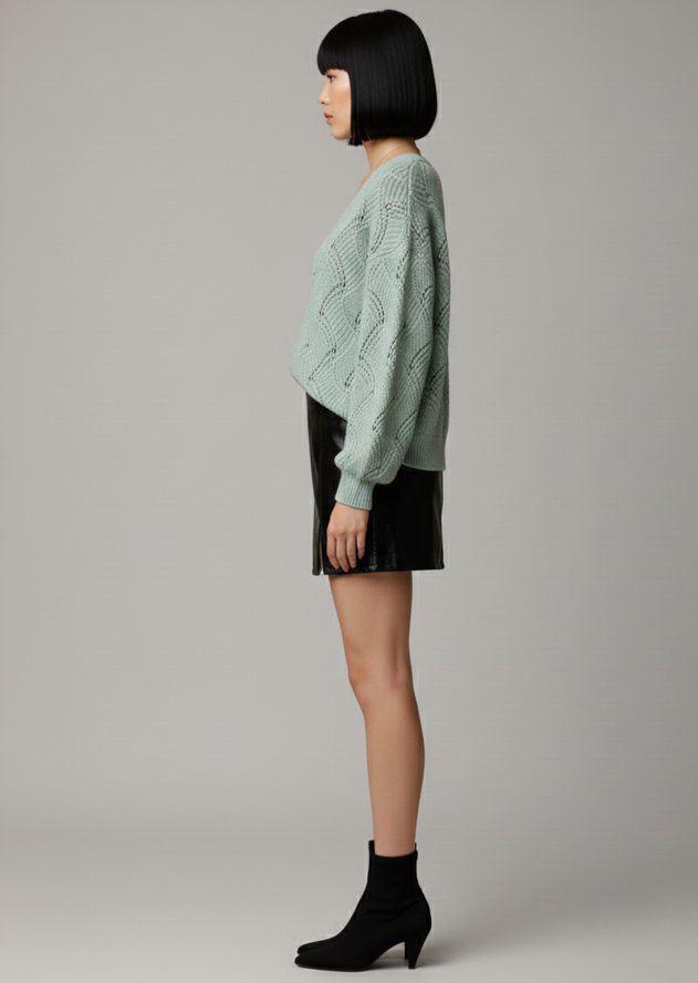 Lena Cozy Knitted Pullover