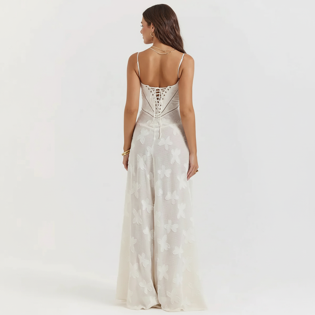 Francesca Sheer Lace Dress