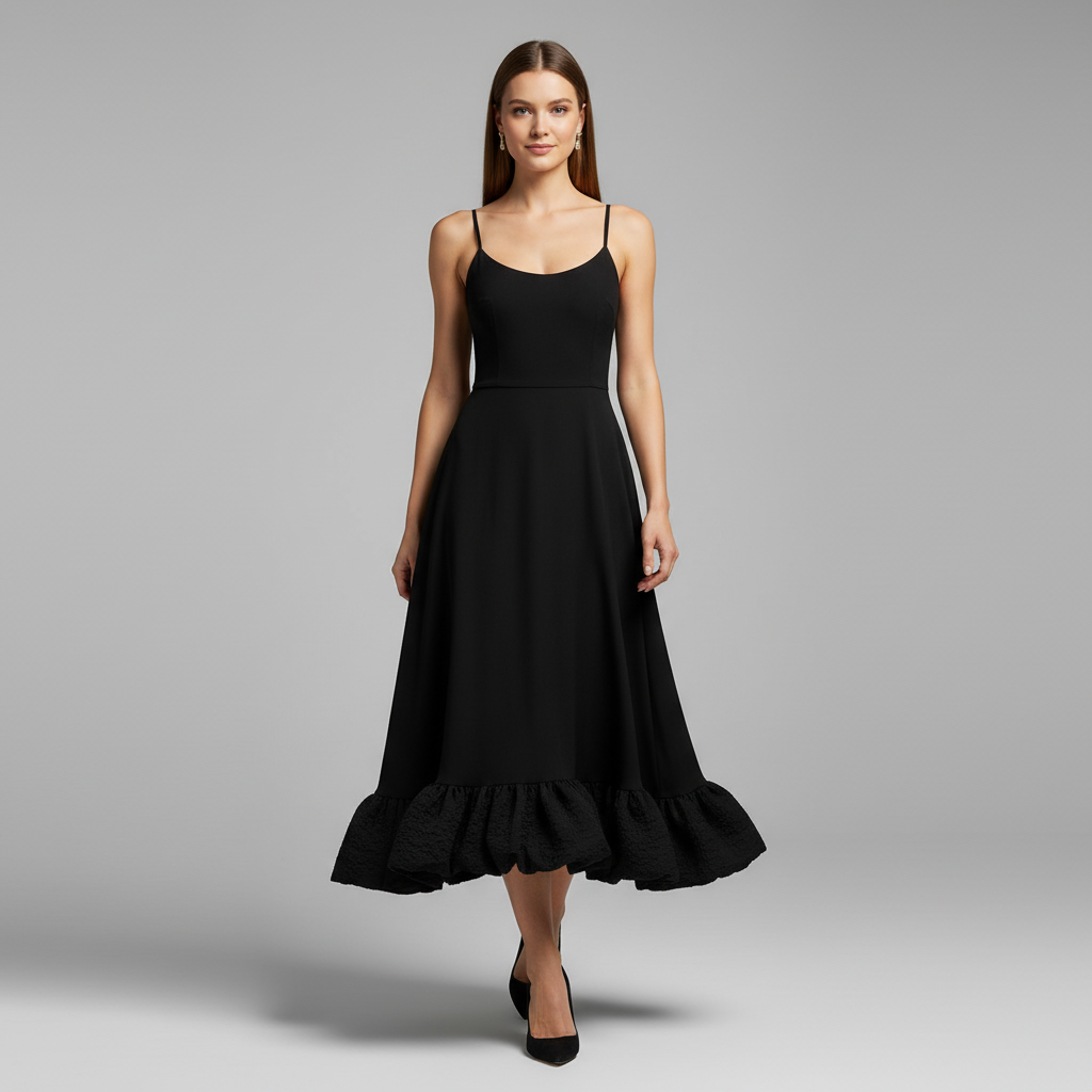 Floral Ruffled Dress