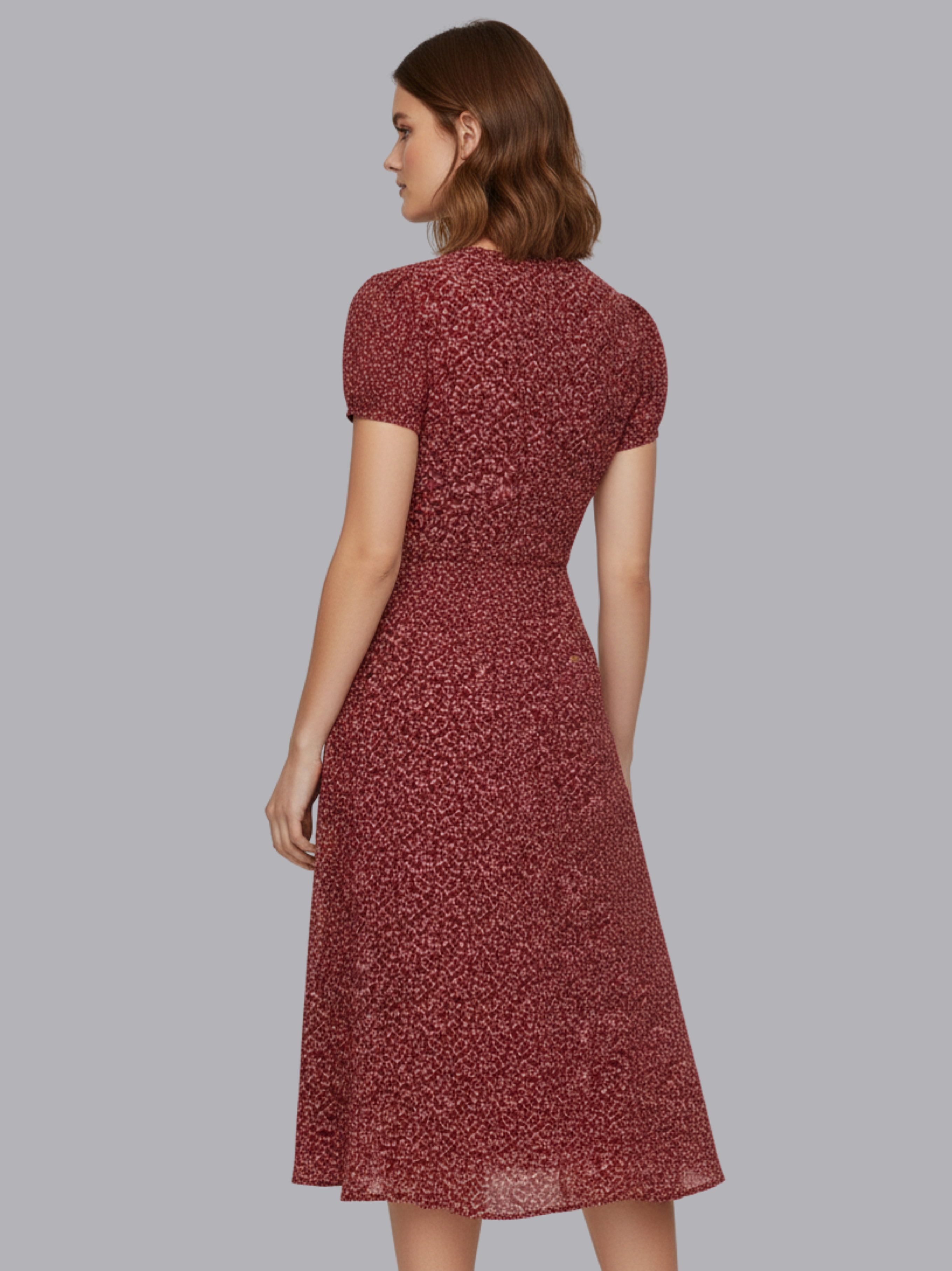 Clarissa Polka Dress