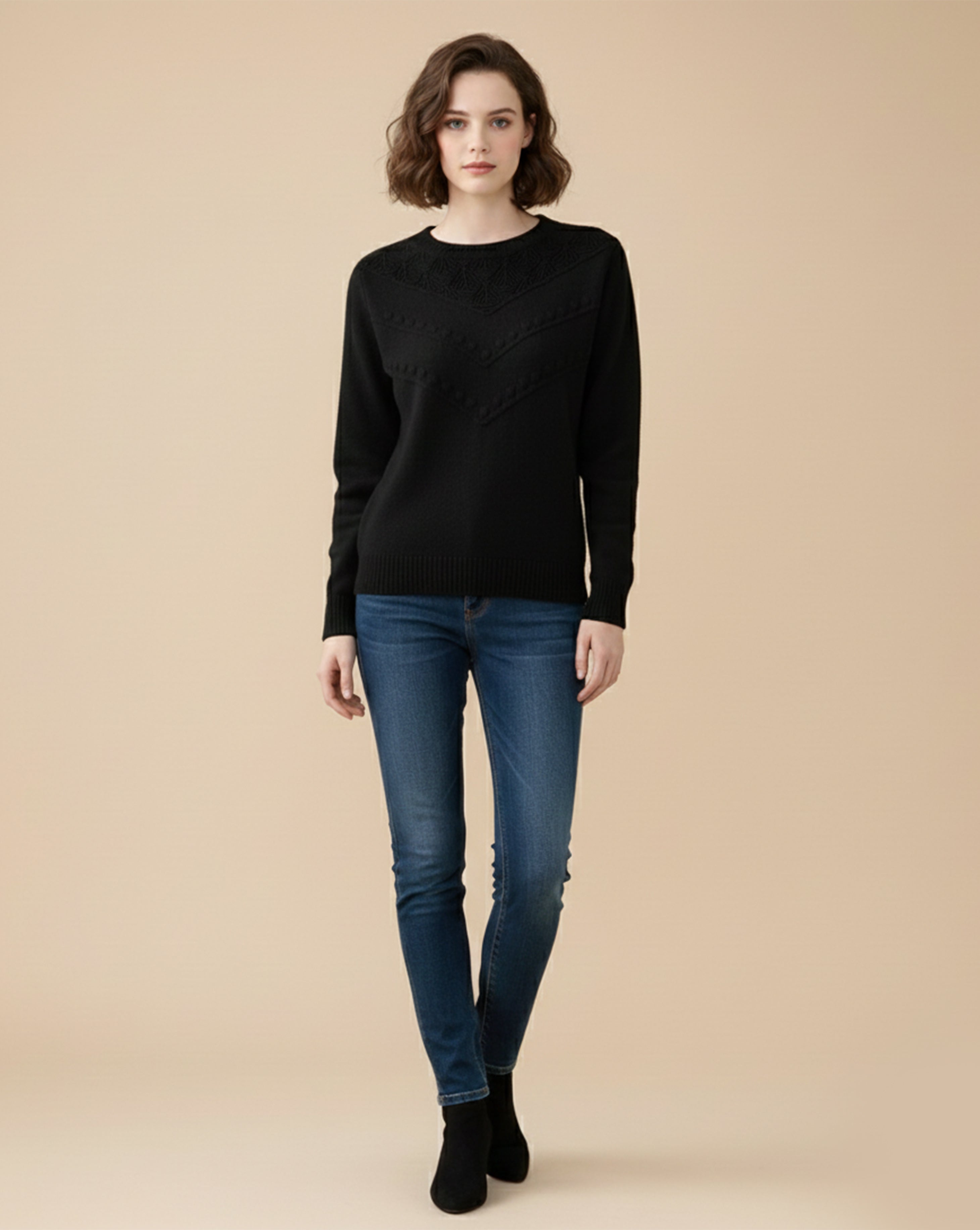 Candace Knitted Pullover