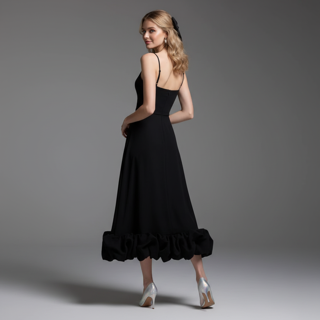 Floral Ruffled Dress