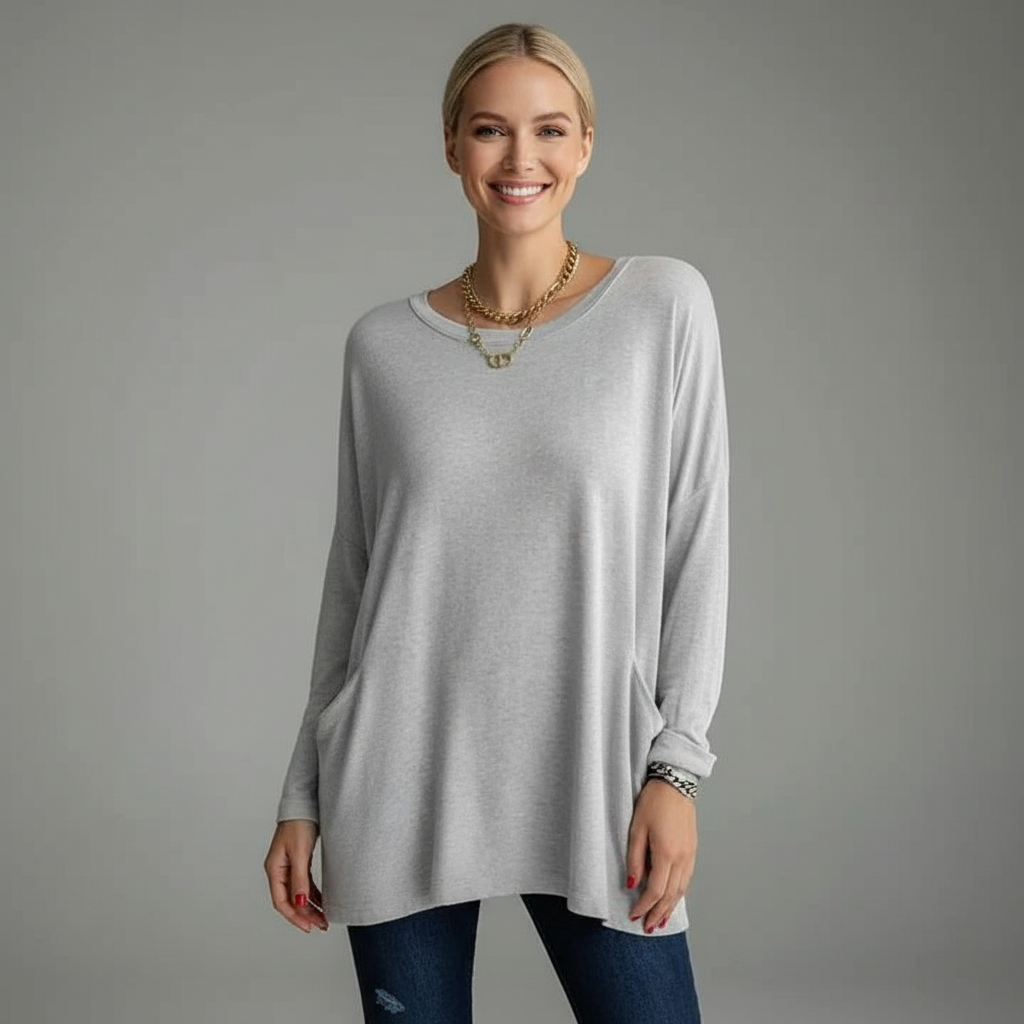 Georgia Cosy Oversized Long Sleeve Top
