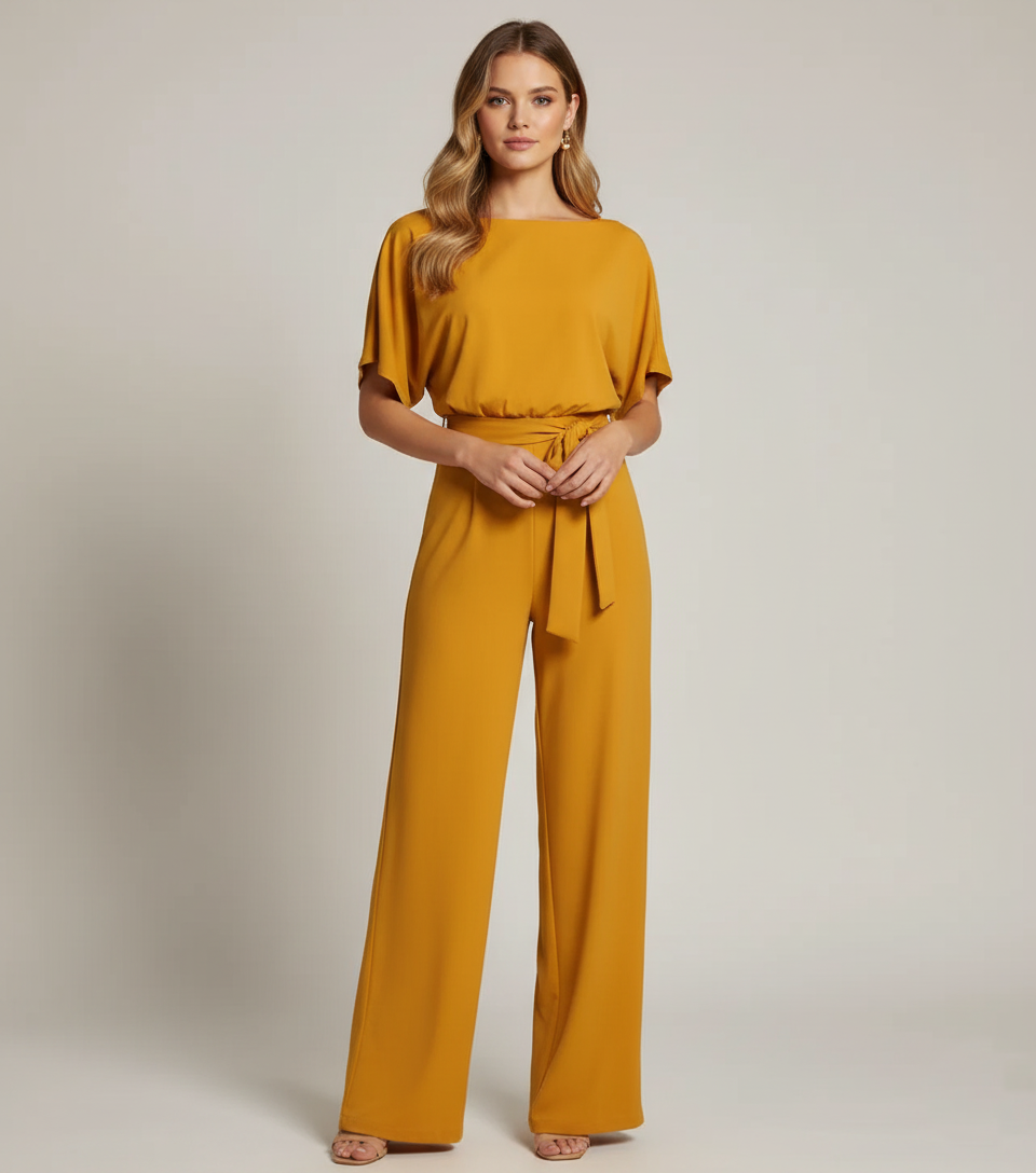 Olivia Short Sleeve Jumpsuit