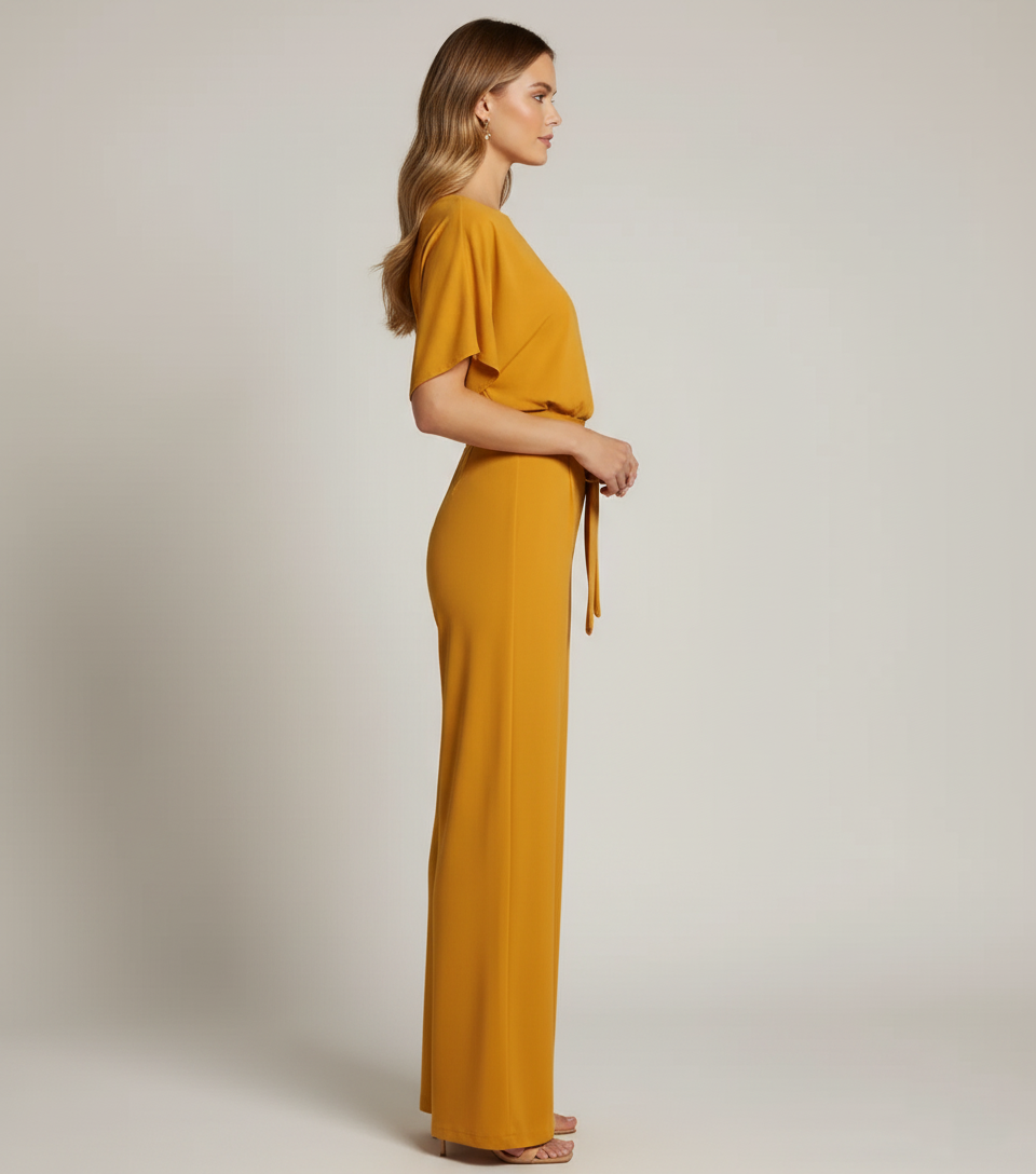 Olivia Short Sleeve Jumpsuit