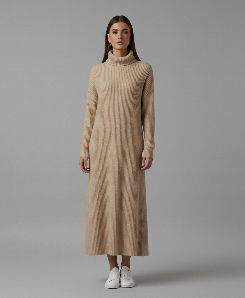 Remi Knitted Long Sleeve Dress
