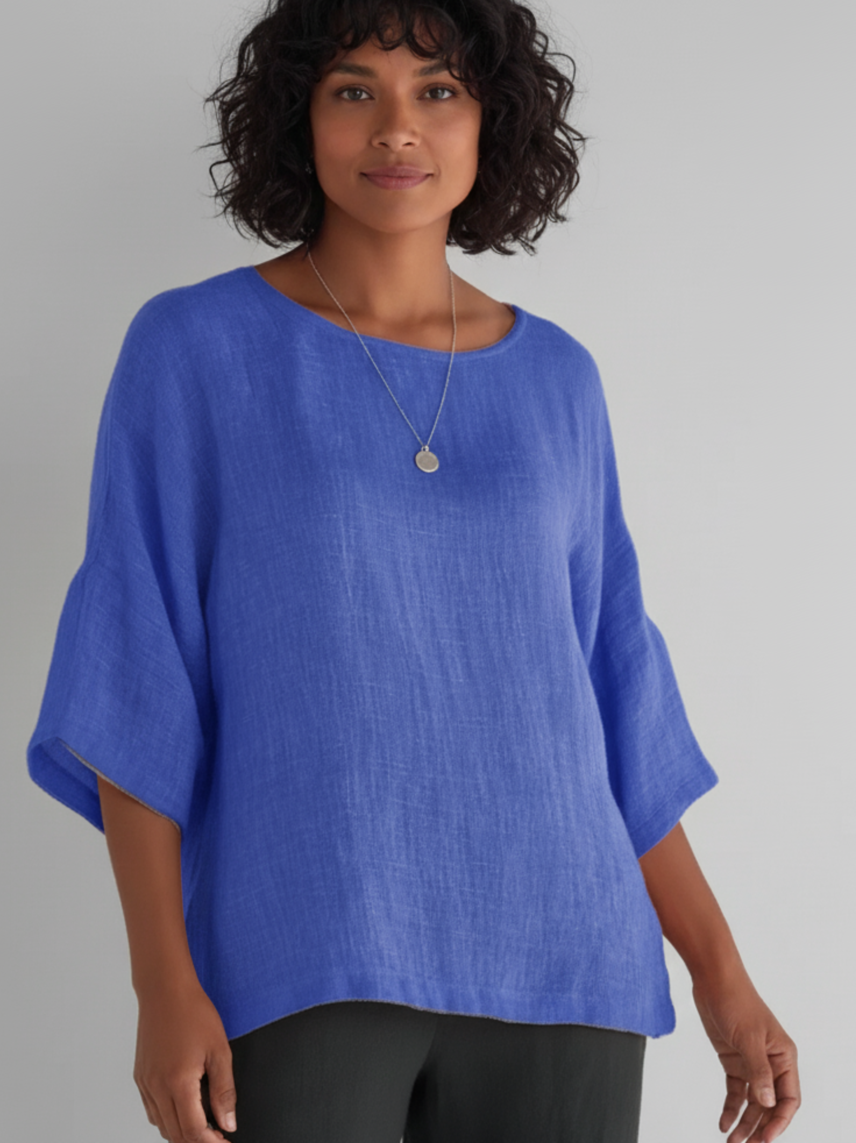 Kelsey Mid Sleeve Blouse