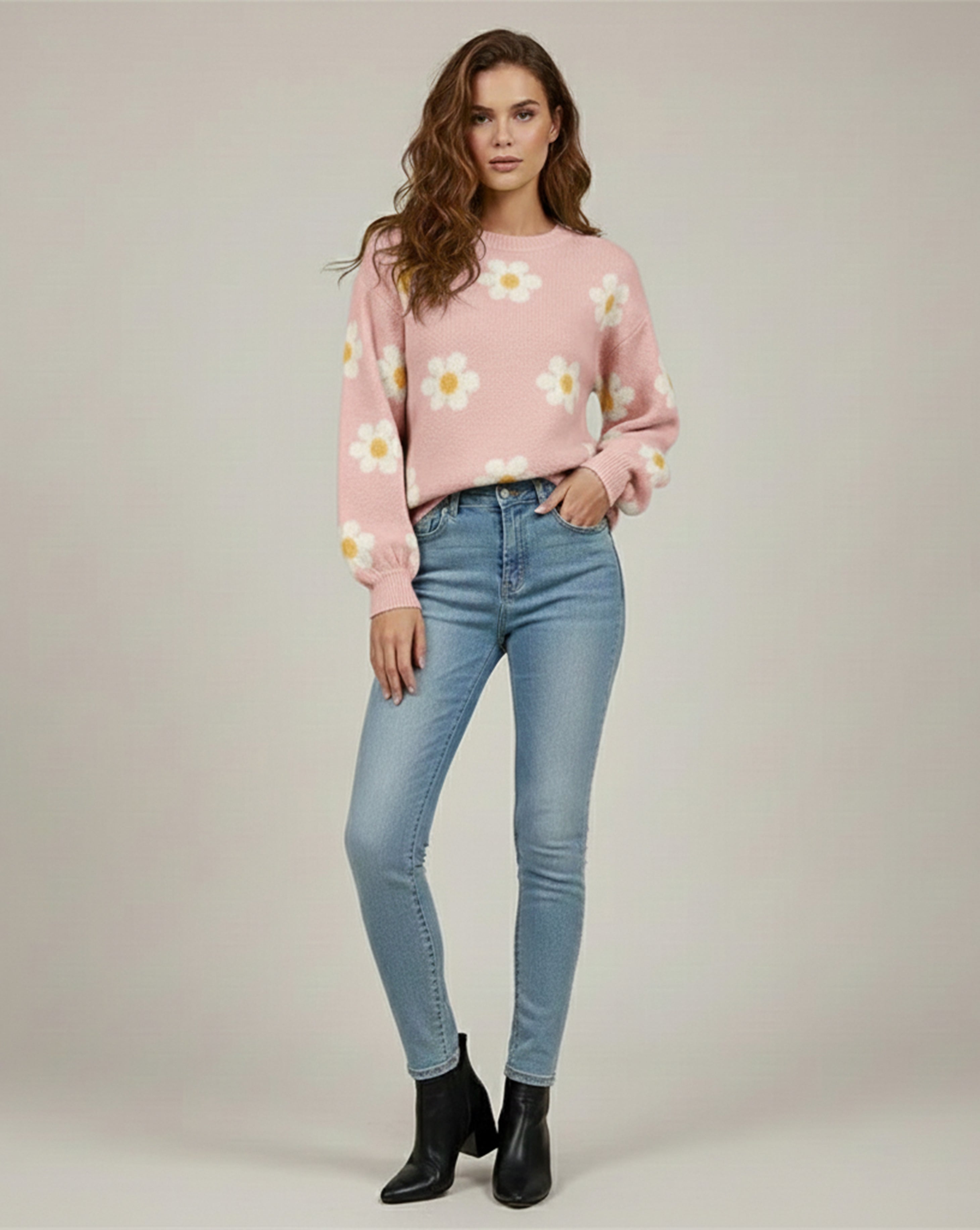 Lindsey Floral Sweater