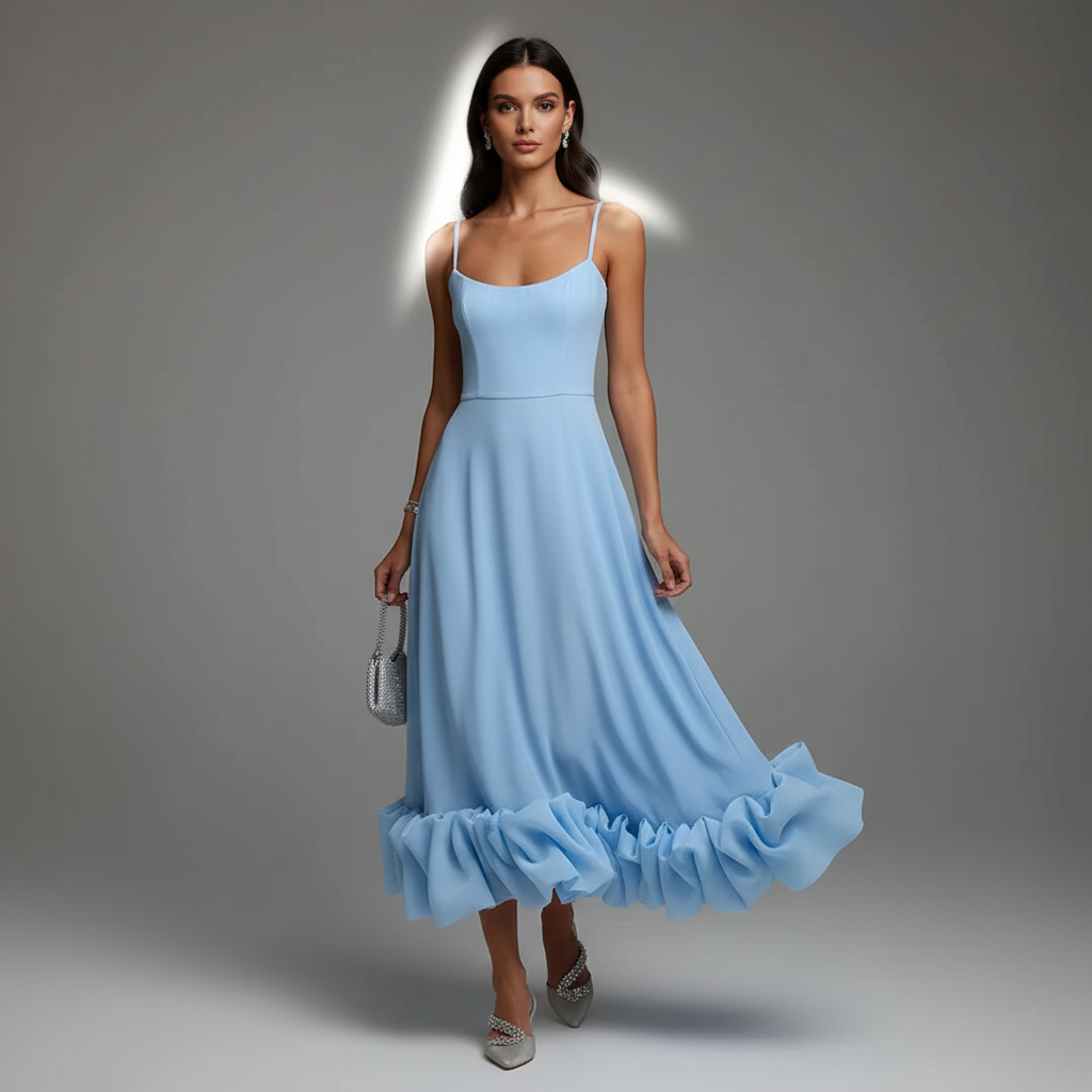 Floral Ruffled Dress