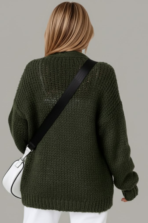 Lany Knitted Long Cardigan