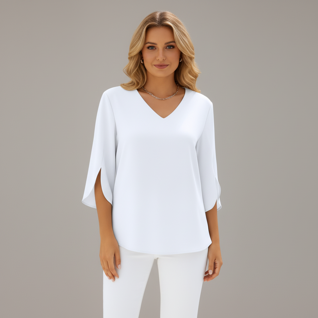 Everyday V-Neck Blouse