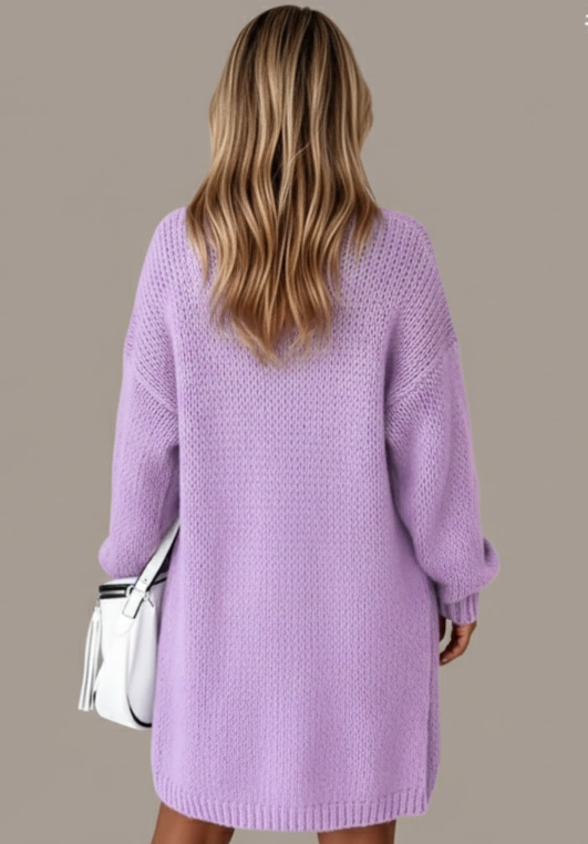 Lany Knitted Long Cardigan