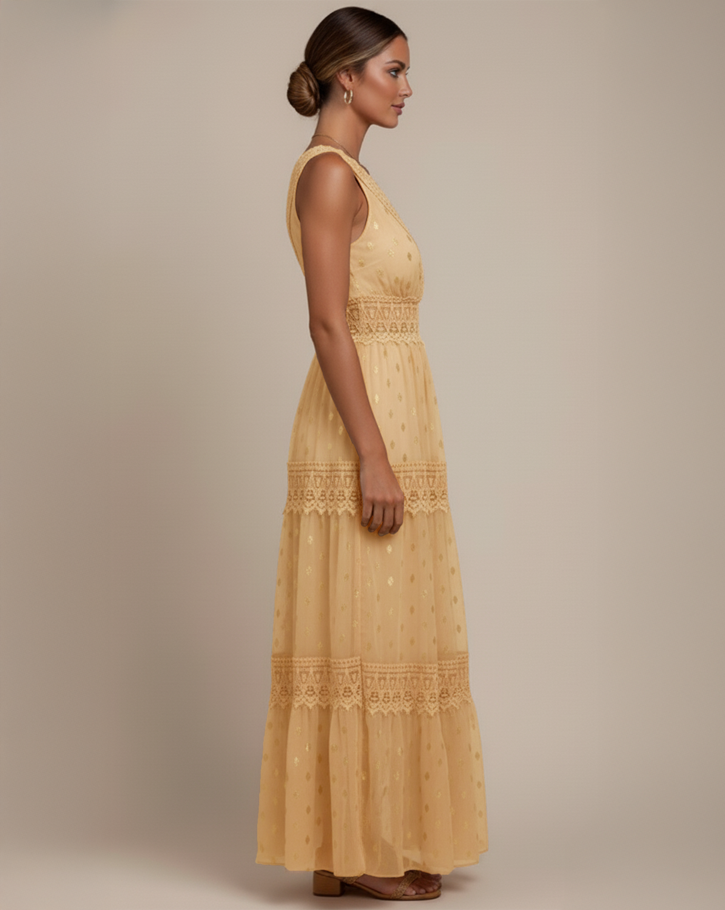 Solana Boho Lace Dress