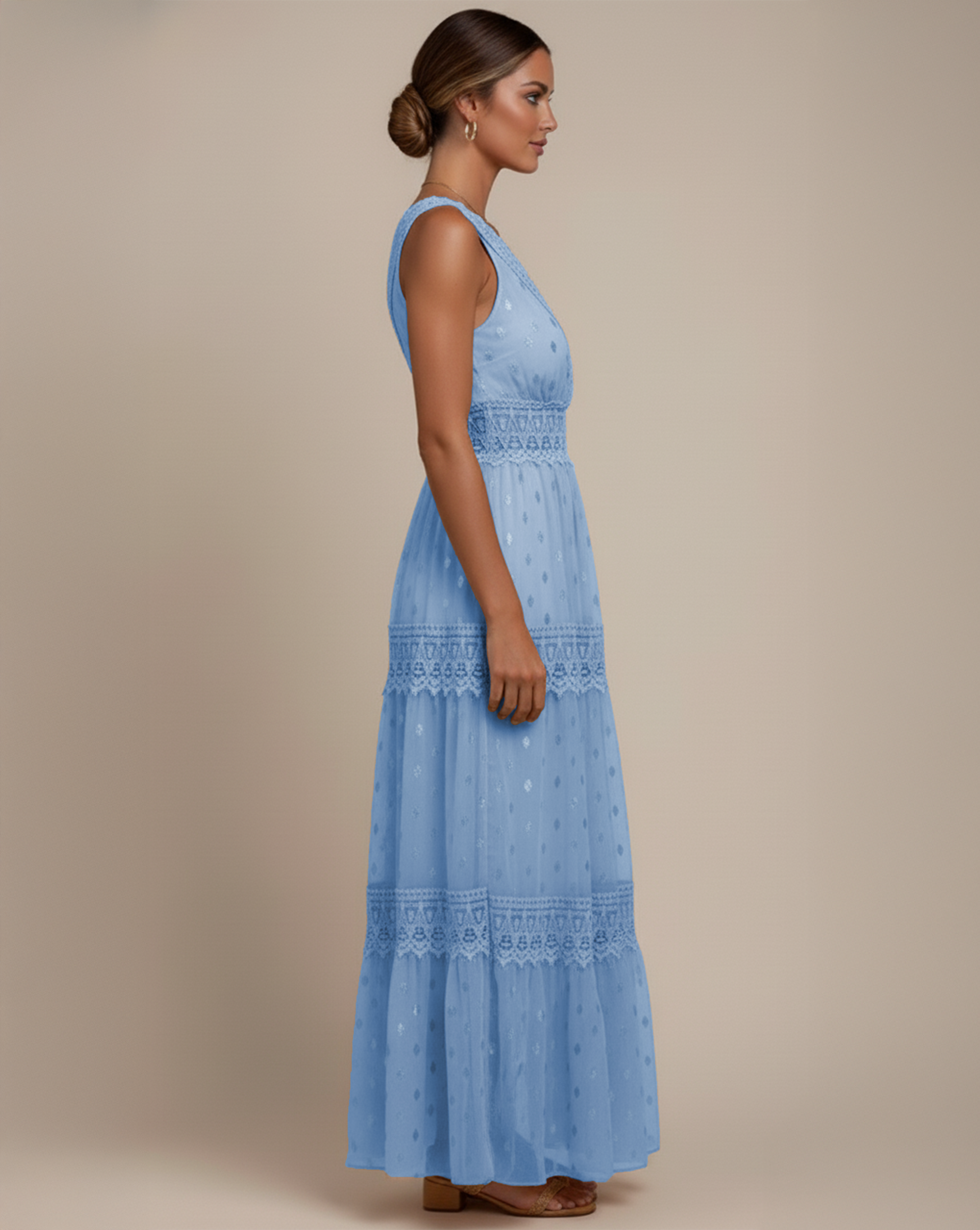 Solana Boho Lace Dress