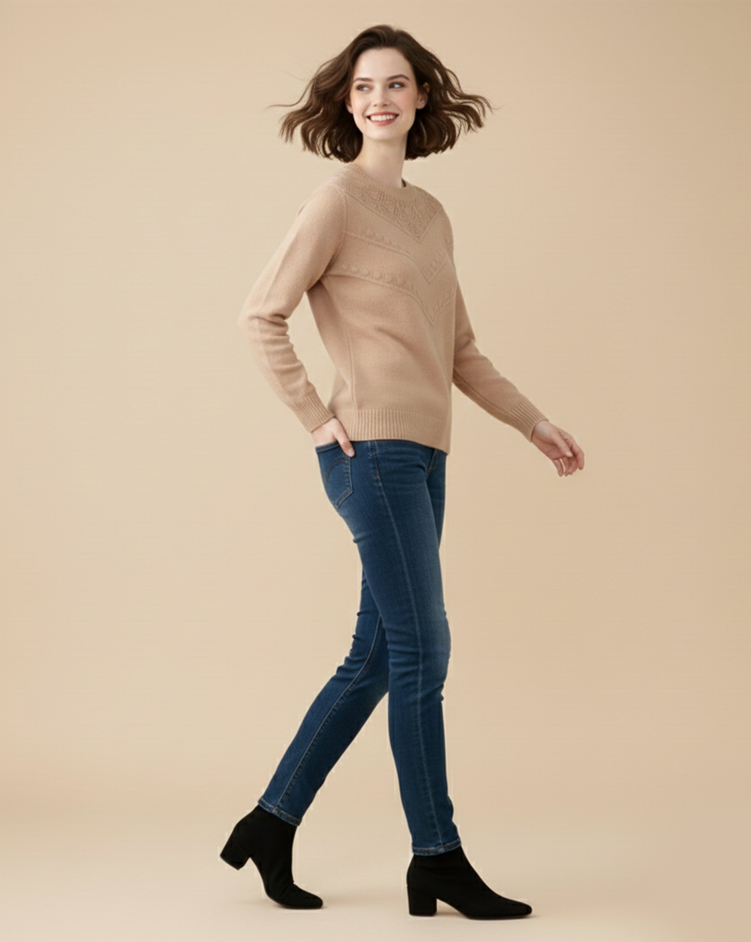 Candace Knitted Pullover