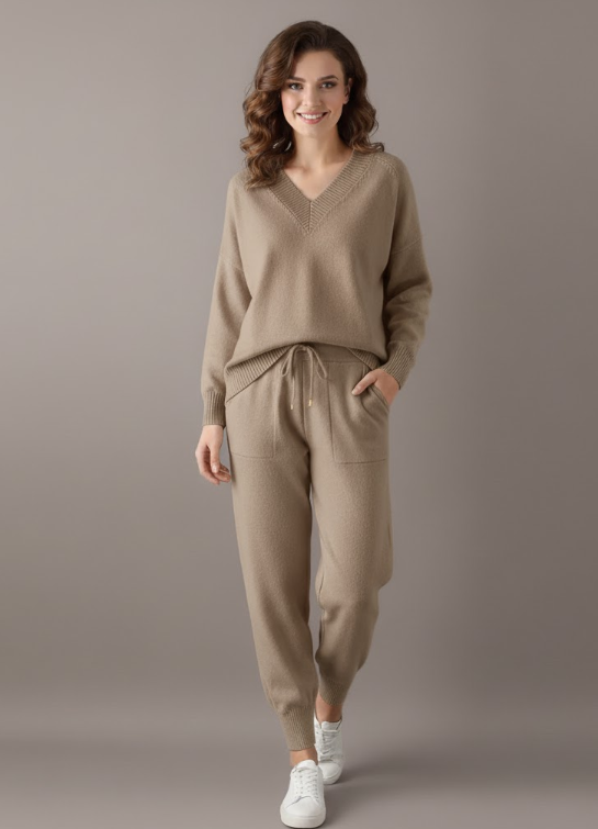 Lara Knitted Two Piece Set