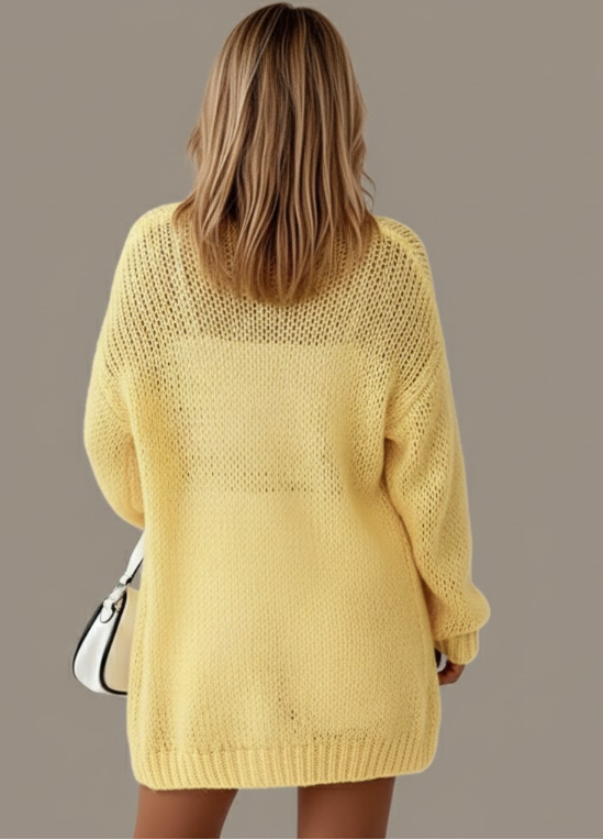 Lany Knitted Long Cardigan