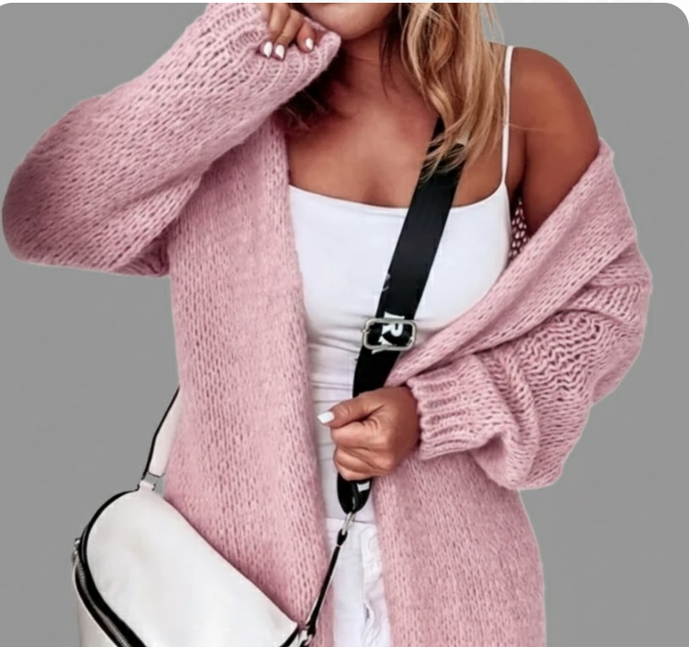 Lany Knitted Long Cardigan